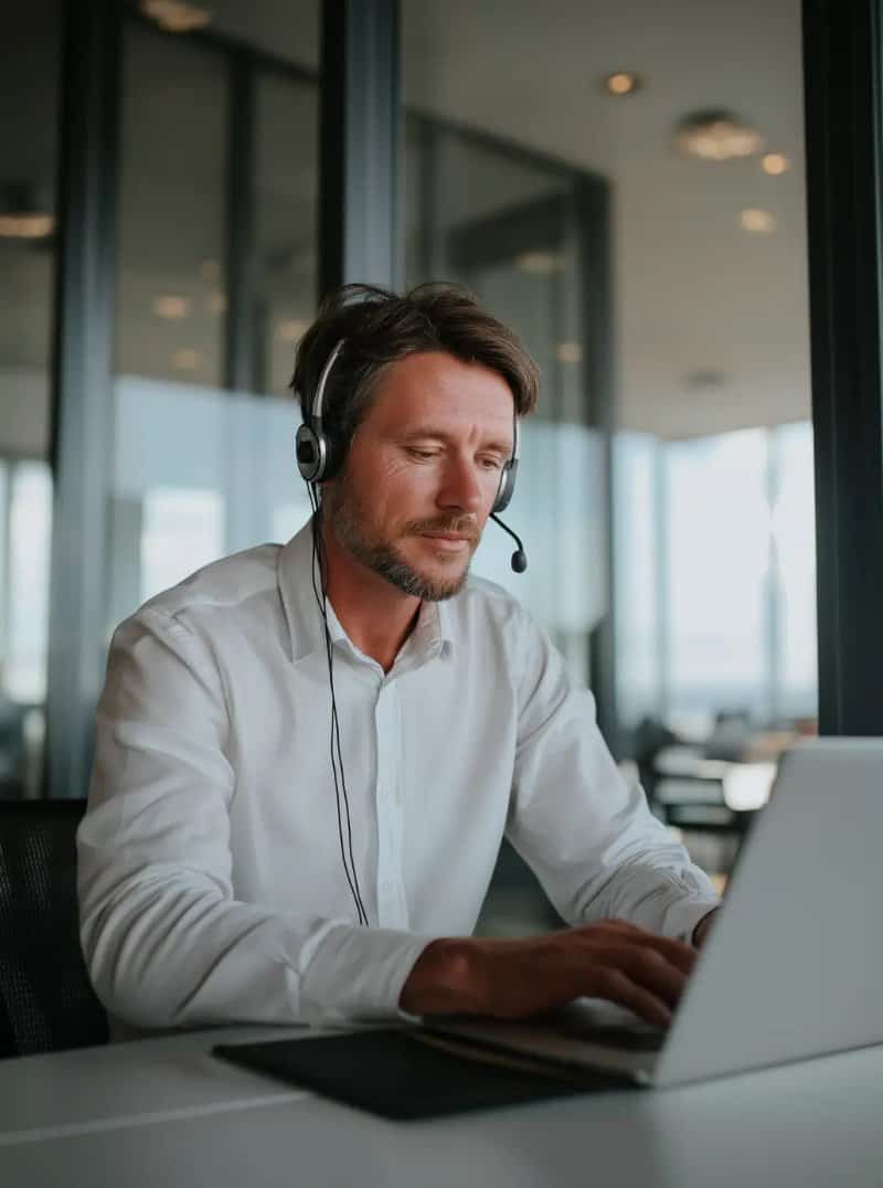 Expert team providing Windows Support to enhance productivity in a modern workspace.